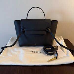 Celine Belt Bag Mini Black